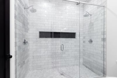 Completed Modern Shower